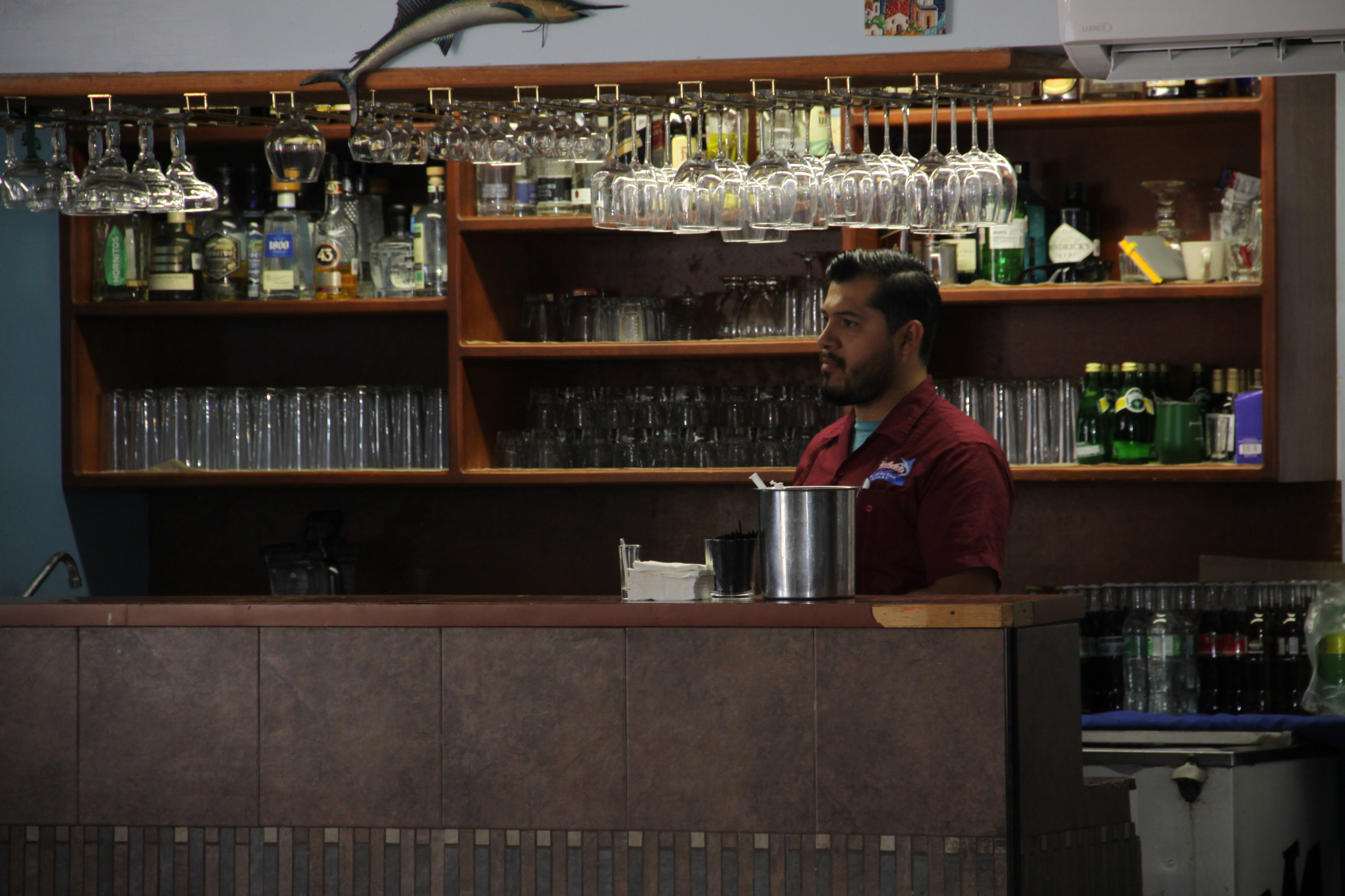 Bar at Rabelos Restaurante in Tijuana